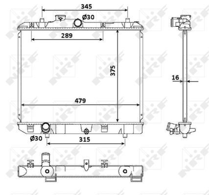 Radiateur, refroidissement du moteur