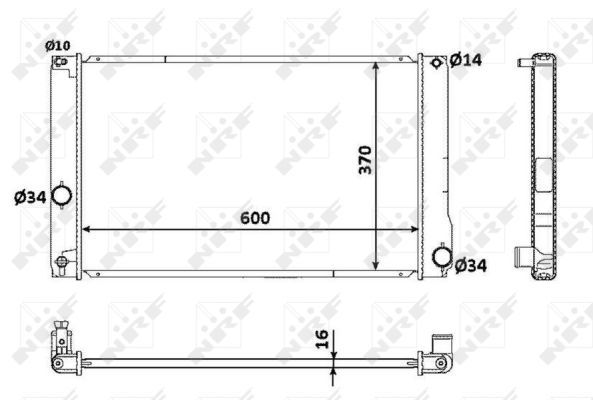 Radiateur, refroidissement du moteur