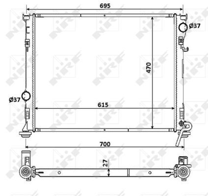 Radiateur, refroidissement du moteur