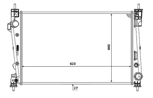 Radiateur, refroidissement du moteur