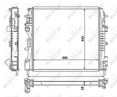 Radiateur, refroidissement du moteur
