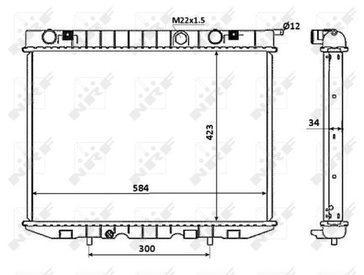Radiateur, refroidissement du moteur