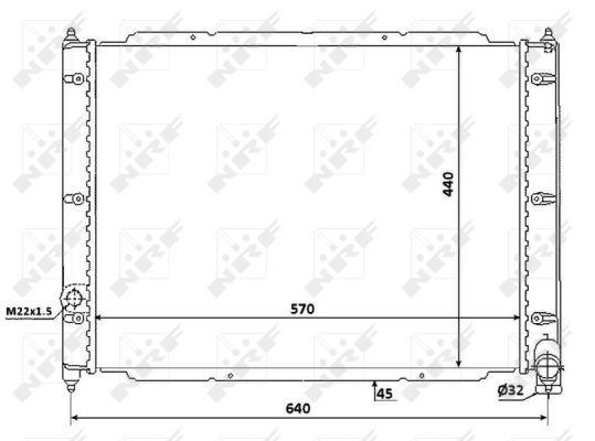 Radiateur, refroidissement du moteur