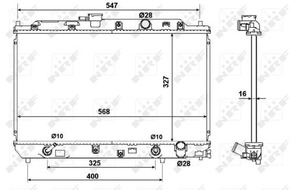 Radiateur, refroidissement du moteur