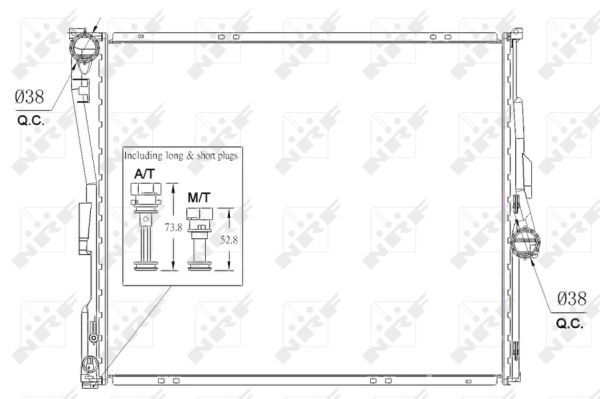 Radiateur, refroidissement du moteur