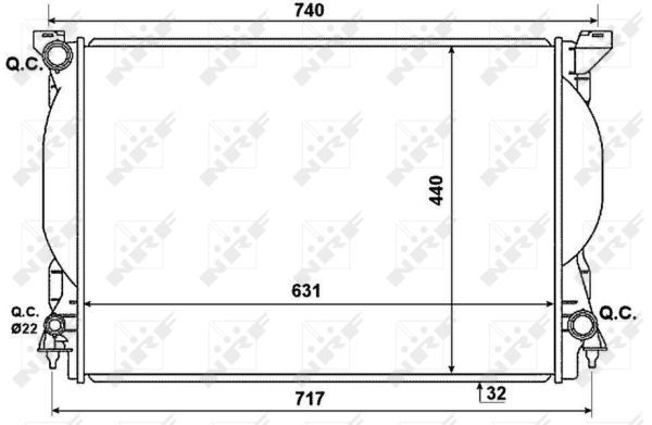 Radiateur, refroidissement du moteur