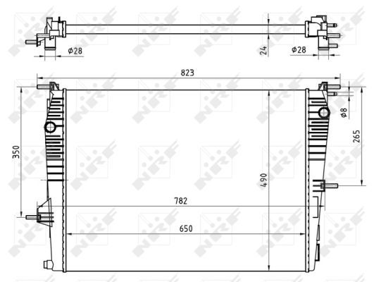 Radiateur, refroidissement du moteur