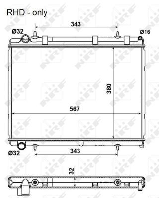 Radiateur, refroidissement du moteur