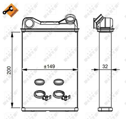 Système de chauffage EASY FIT