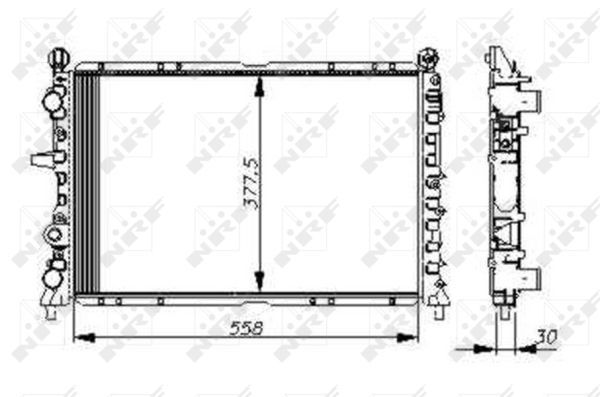 Radiateur, refroidissement du moteur