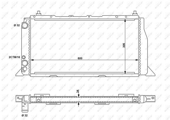 Radiateur, refroidissement du moteur