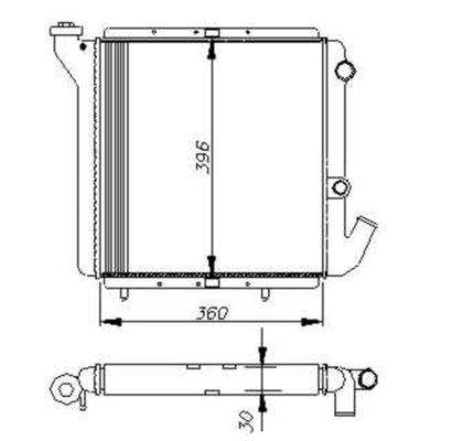 Radiateur, refroidissement du moteur