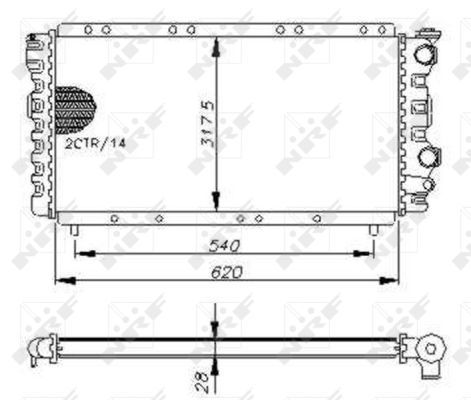 Radiateur, refroidissement du moteur