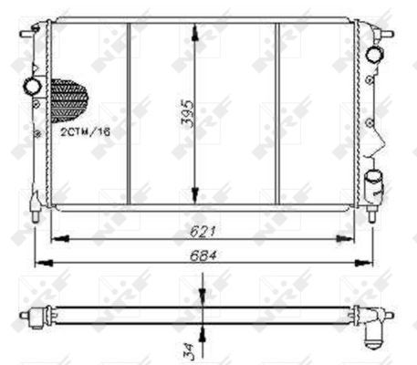 Radiateur, refroidissement du moteur