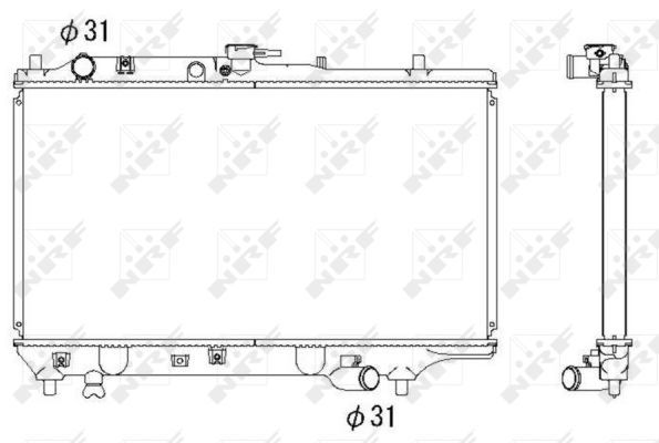 Radiateur, refroidissement du moteur