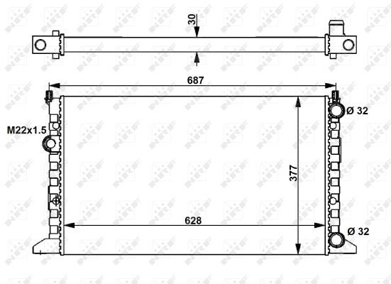 Radiateur, refroidissement du moteur