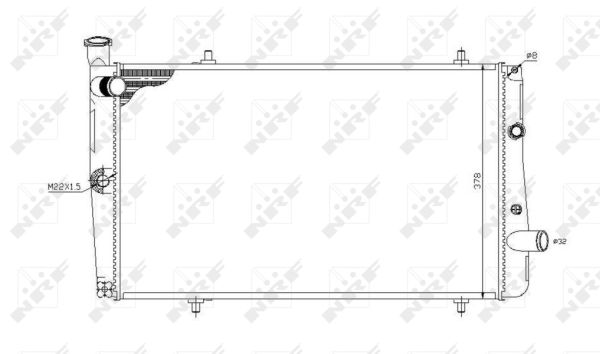 Radiateur, refroidissement du moteur