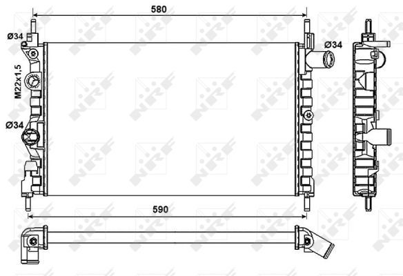 Radiateur, refroidissement du moteur