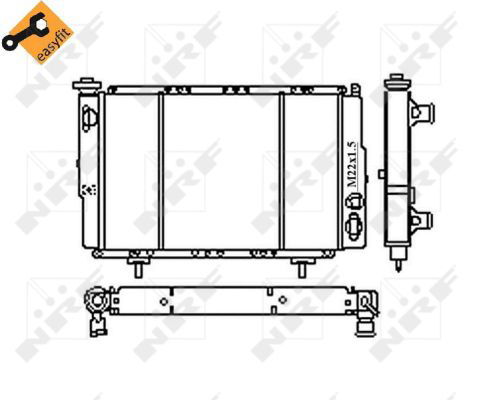 Radiateur, refroidissement du moteur
