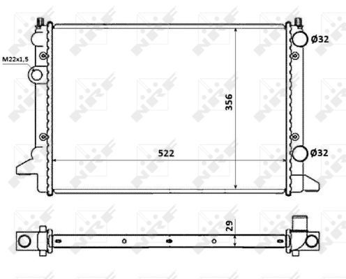 Radiateur, refroidissement du moteur