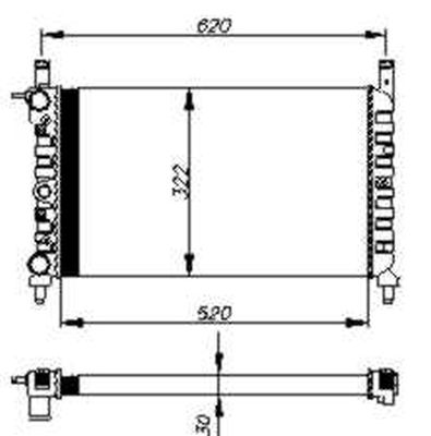 Radiateur, refroidissement du moteur