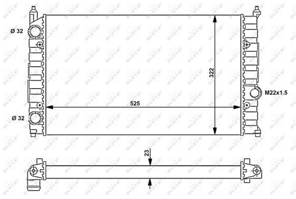 Radiateur, refroidissement du moteur