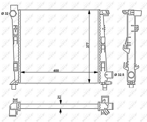 Radiateur, refroidissement du moteur