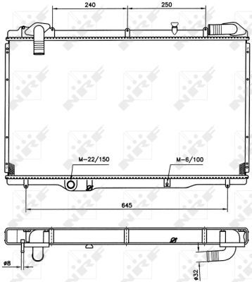 Radiateur, refroidissement du moteur