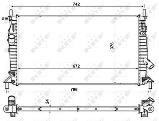 Radiateur, refroidissement du moteur