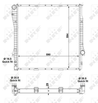 Radiateur, refroidissement du moteur