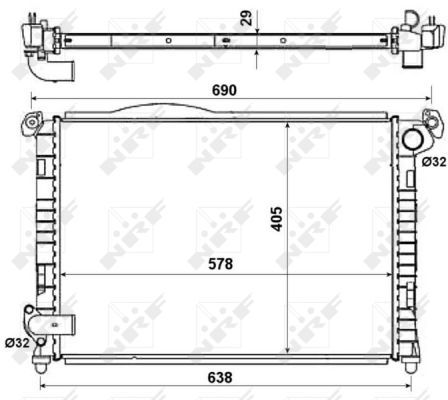 Radiateur, refroidissement du moteur
