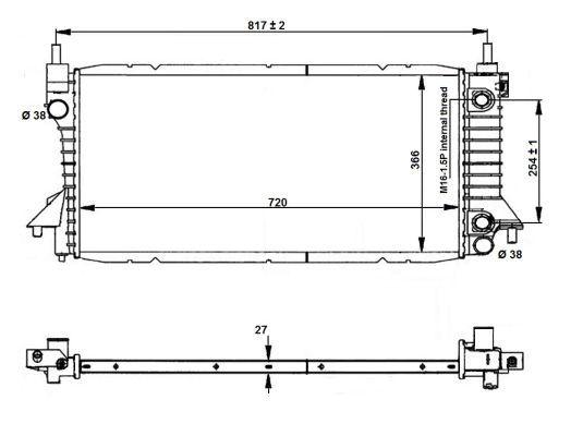 Radiateur, refroidissement du moteur