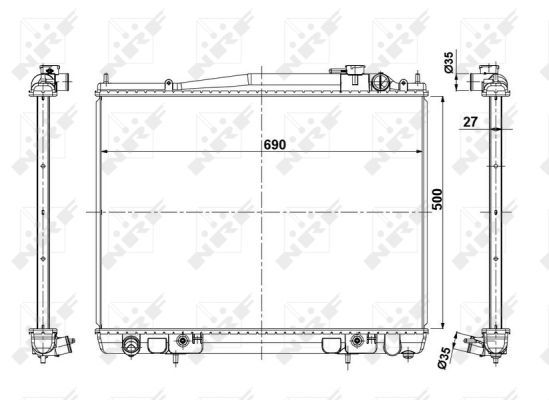 Radiateur, refroidissement du moteur