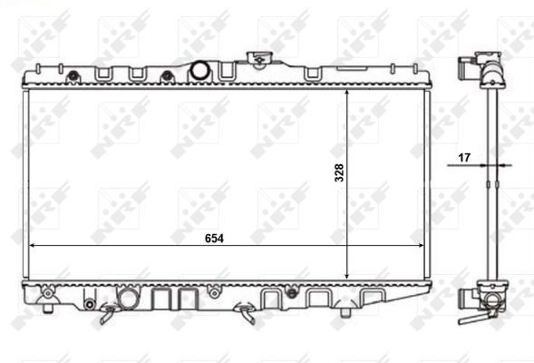 Radiateur, refroidissement du moteur