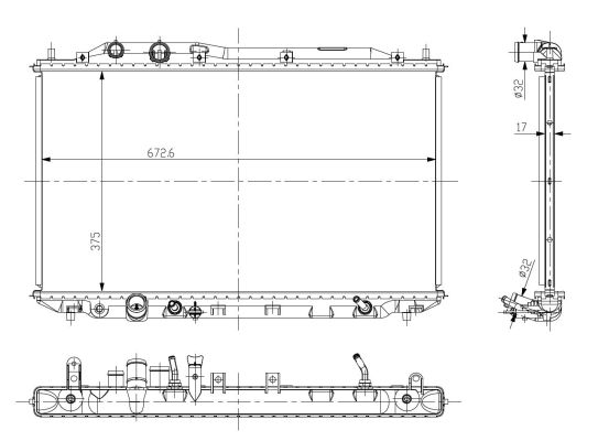 Radiateur, refroidissement du moteur