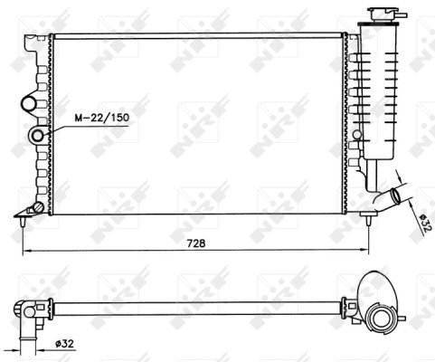 Radiateur, refroidissement du moteur