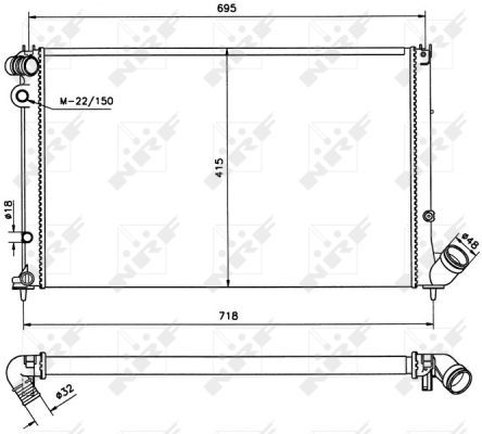 Radiateur, refroidissement du moteur