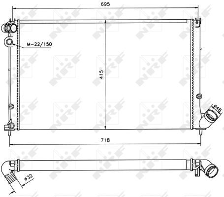 Radiateur, refroidissement du moteur