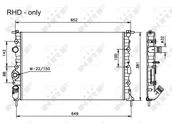 Radiateur, refroidissement du moteur