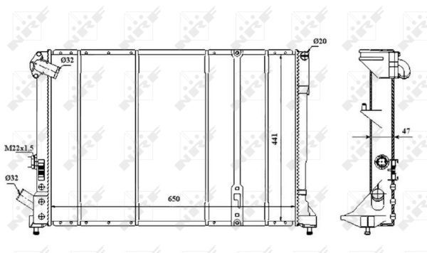 Radiateur, refroidissement du moteur