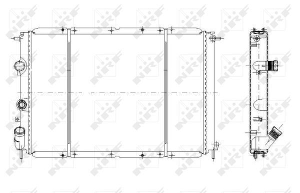 Radiateur, refroidissement du moteur