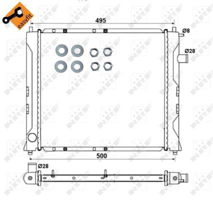 Radiateur, refroidissement du moteur