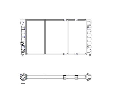 Radiateur, refroidissement du moteur