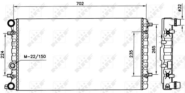 Radiateur, refroidissement du moteur