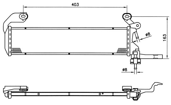 Radiateur, refroidissement du moteur