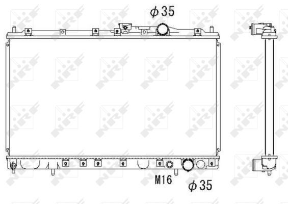 Radiateur, refroidissement du moteur