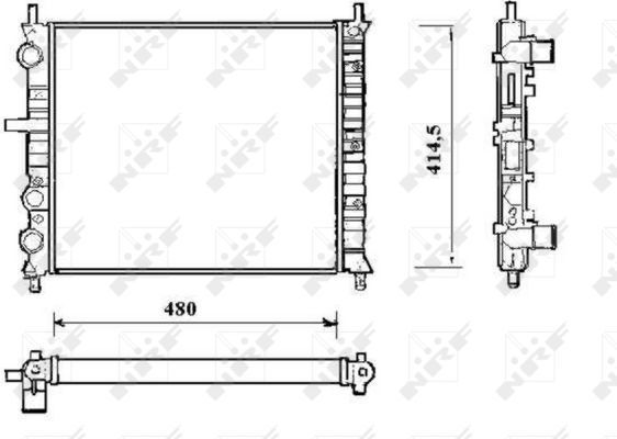 Radiateur, refroidissement du moteur