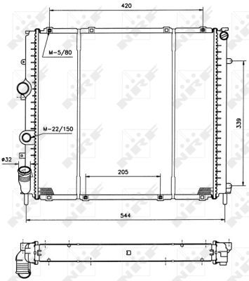 Radiateur, refroidissement du moteur