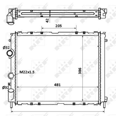 Radiateur, refroidissement du moteur