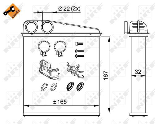 Système de chauffage EASY FIT